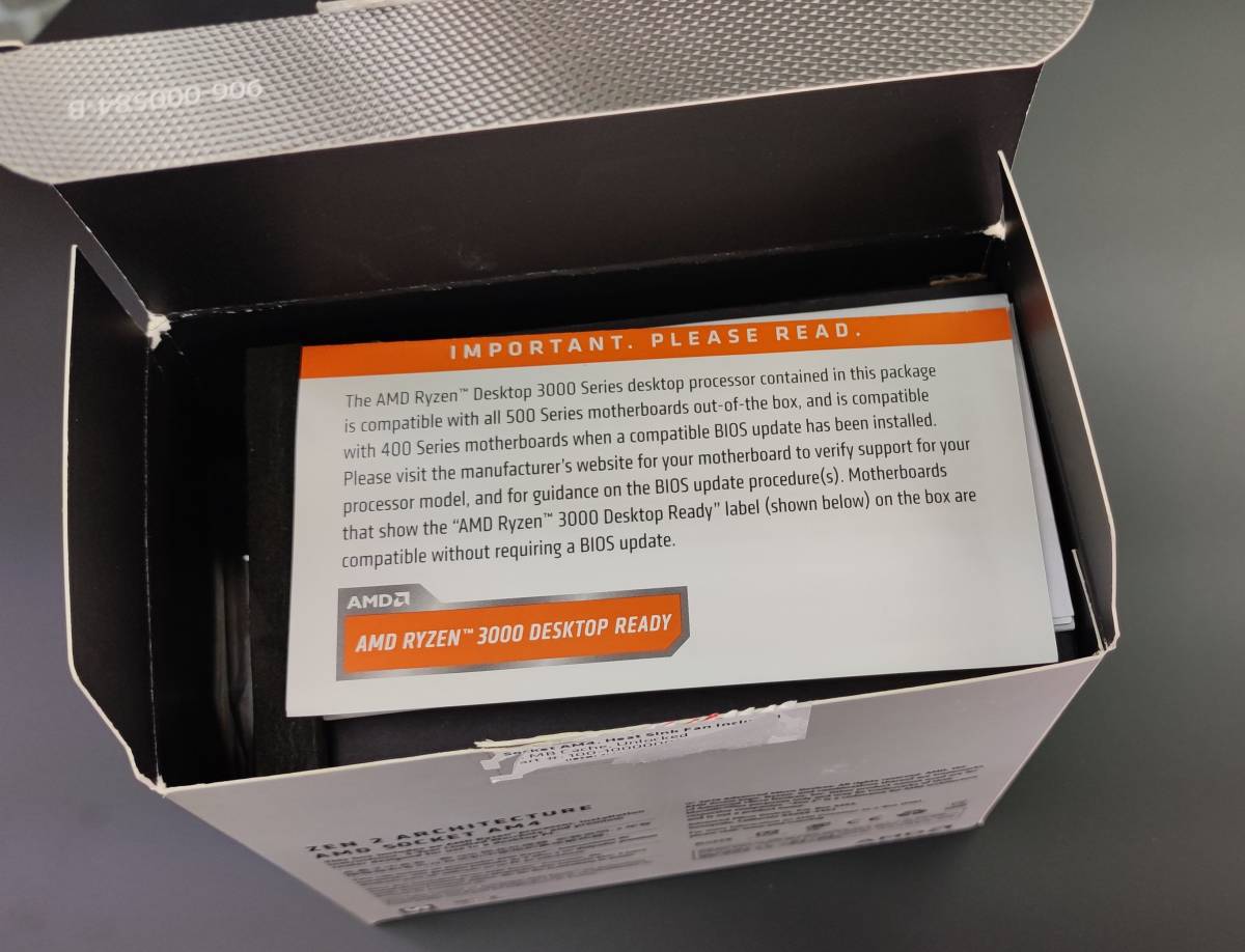 AMD Ryzen 5 3600 Box 中古作動品 0 1 Ryzen 驚きの破格値，驚き