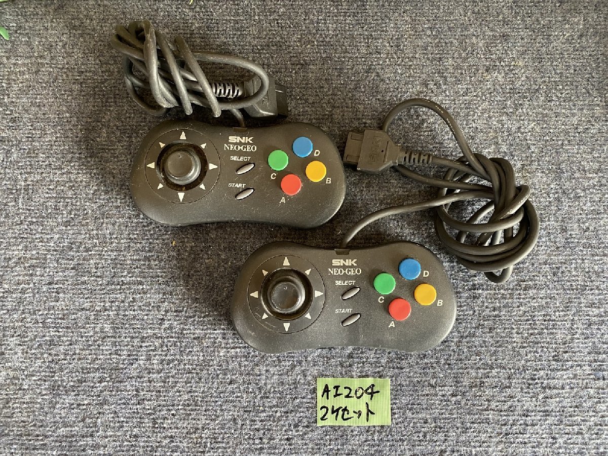 NEOGEO SNK パッド mini コントローラー PAD ネオジオミニ 2個セット 