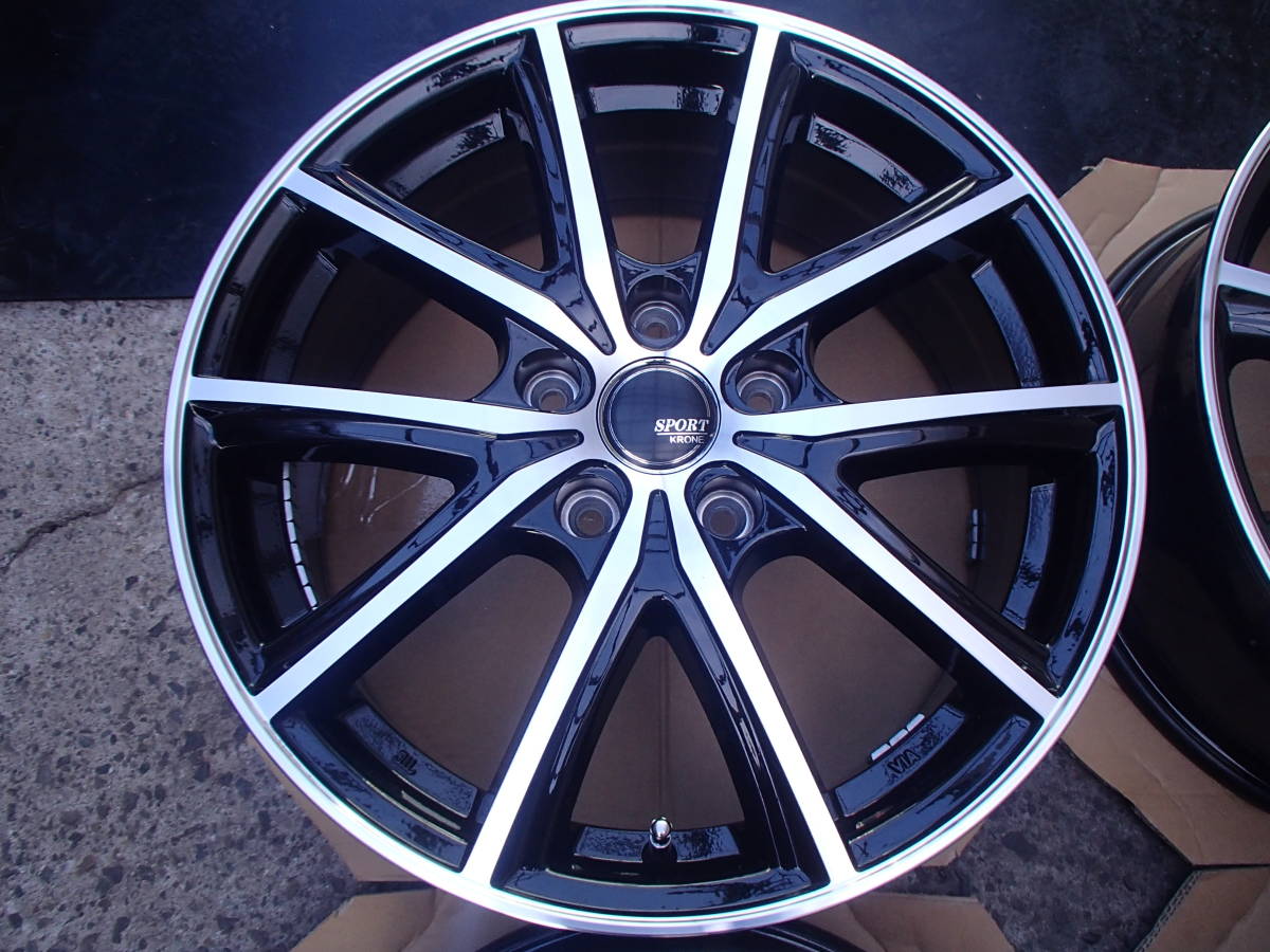003】ホイールのみ4本 状態良好 冬用等に 17×7J+53 5H114.3 SPORT 