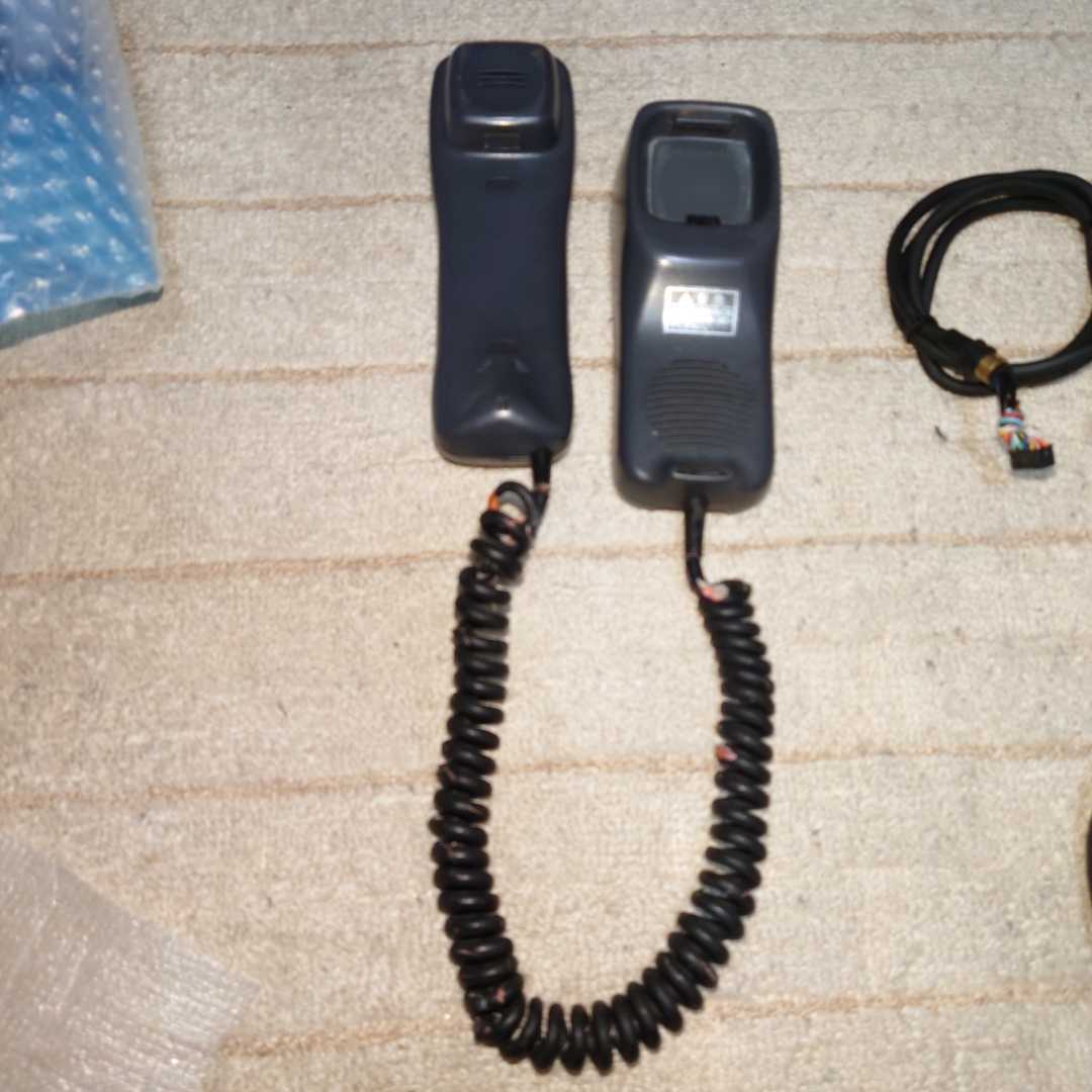 希少 NTTドコモ 自動車電話&FAXセット デジタルカーホンE203 トランク
