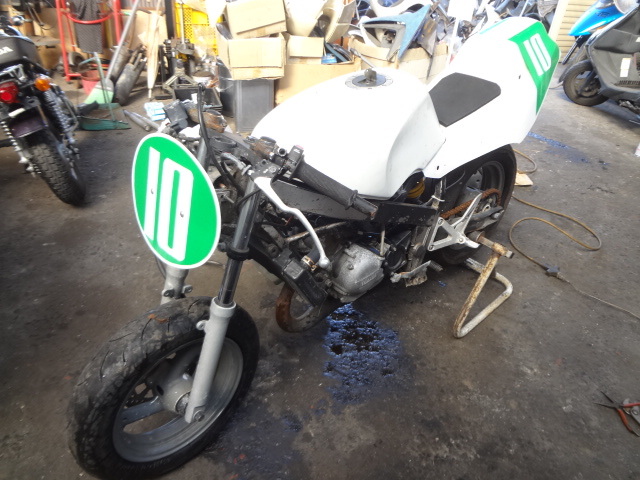 ベース車　TZM50R　4KJ　不動　書付き　現状販売　部品取りなどに　静岡市清水区から