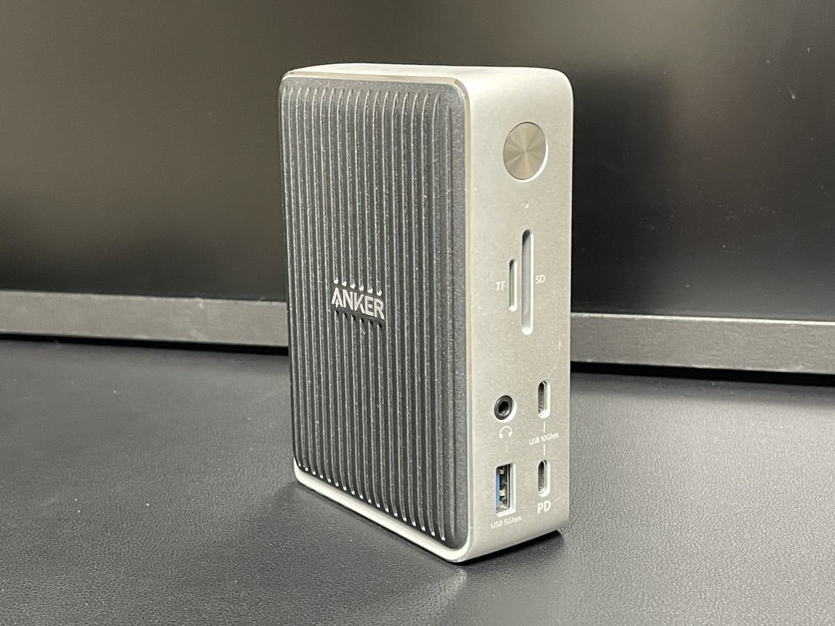 美品 Anker PowerExpand 13-in-1 USB-C Dock 分配器・切替器 PC周辺