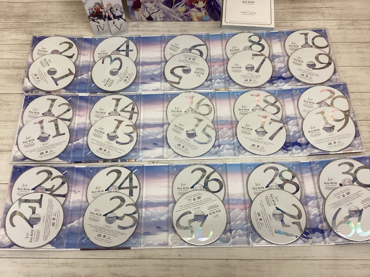 アニメ Key BOX 1999-2019 SOUND COLLECTION CD 現状】Key 20周年記念 1999-2019 SOUND COLLECTION CD-BOX Key BOX