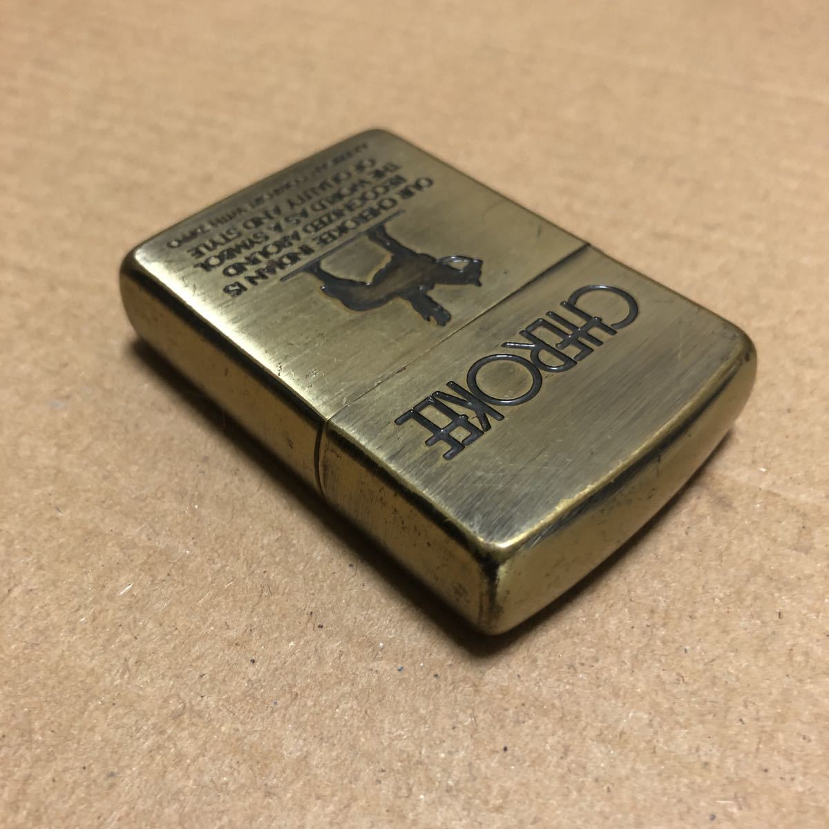 ZIPPO ジッポ ジッポー オイルライター CHEROKEE チェロキー INDIAN 