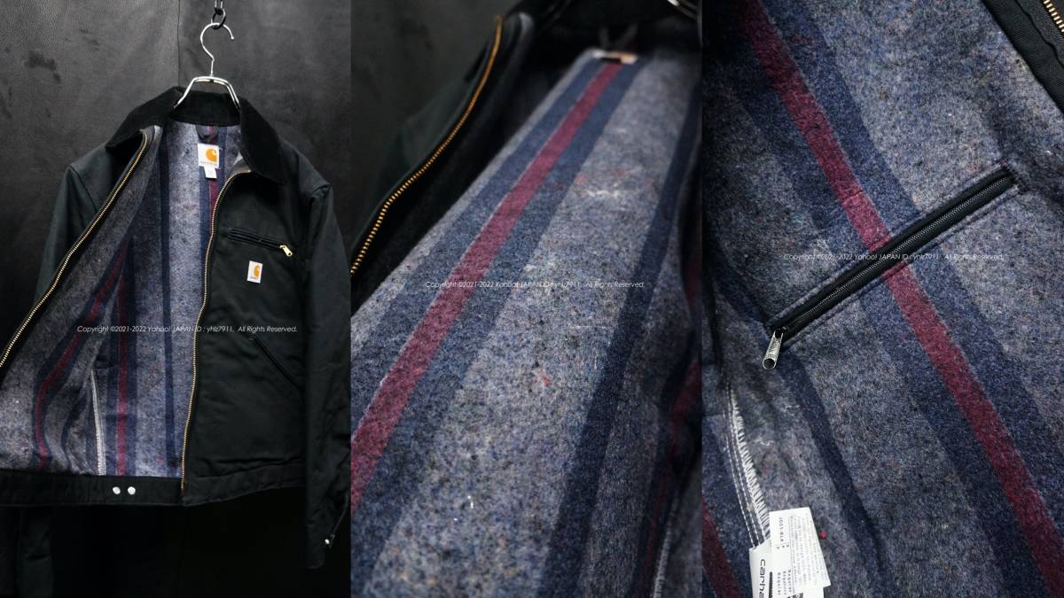 USA製 美品 CARHARTT ブラックダック デトロイトジャケット S 