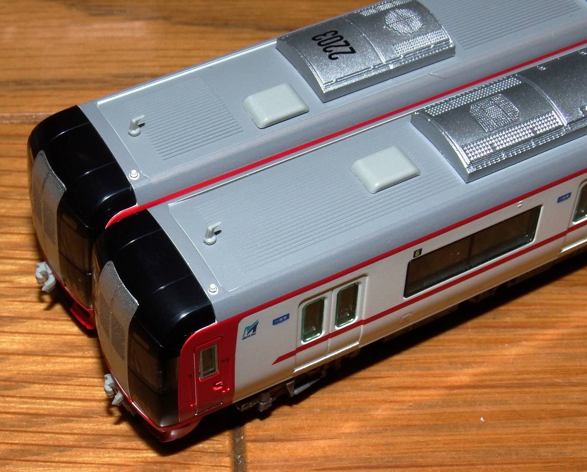 GREENMAX　名鉄2200系1次車（2203編成・新塗装）6両編成セット グリーンマックス 名鉄2200系1次車 0