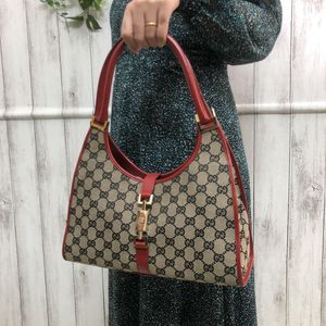 グッチ バッグ ジャッキーのYahoo!オークション(旧ヤフオク!)の相場  