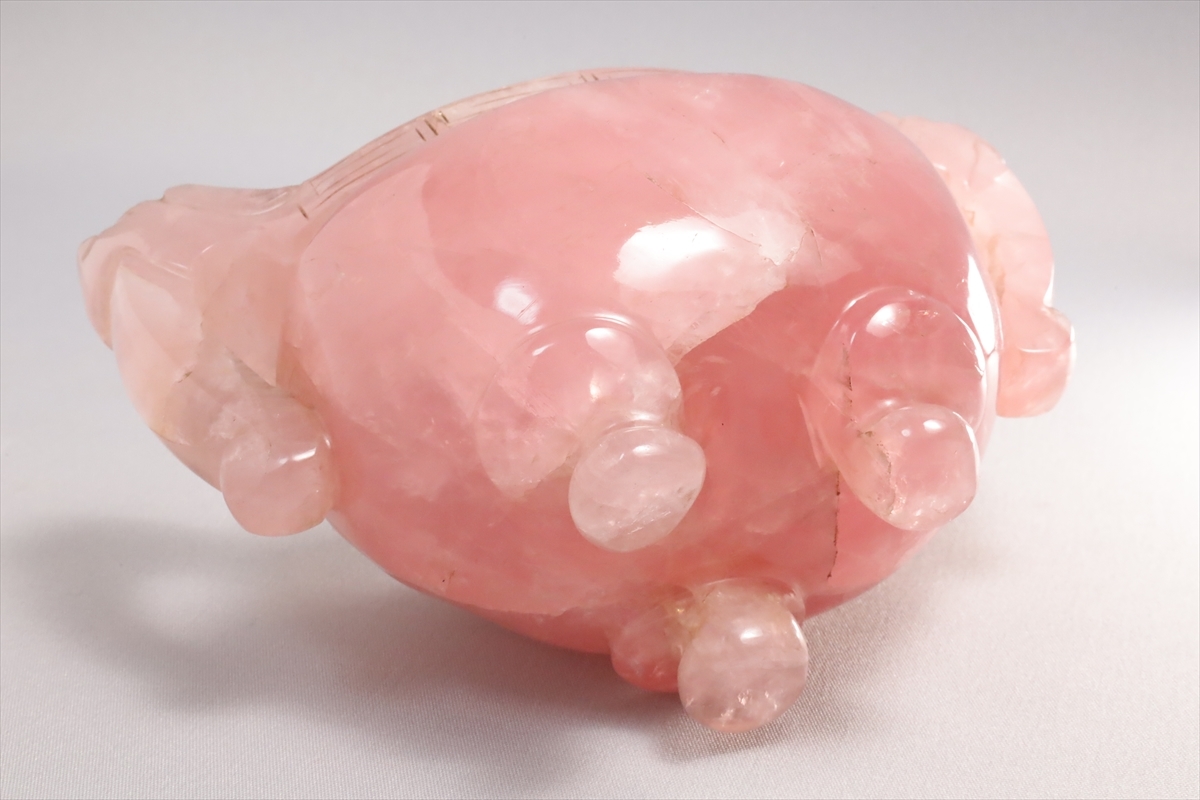 189 紅水晶 香炉 銅火屋 中国 唐物 九谷焼 赤絵金彩 0 獅子文