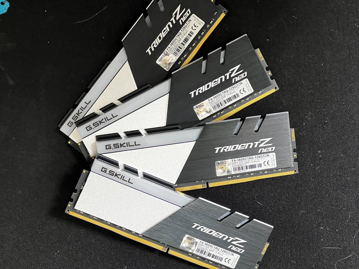 動作確認済 G.SKILL メモリ DDR4-3600 CL16 16GBx2(32GB) F4-3600C16D 