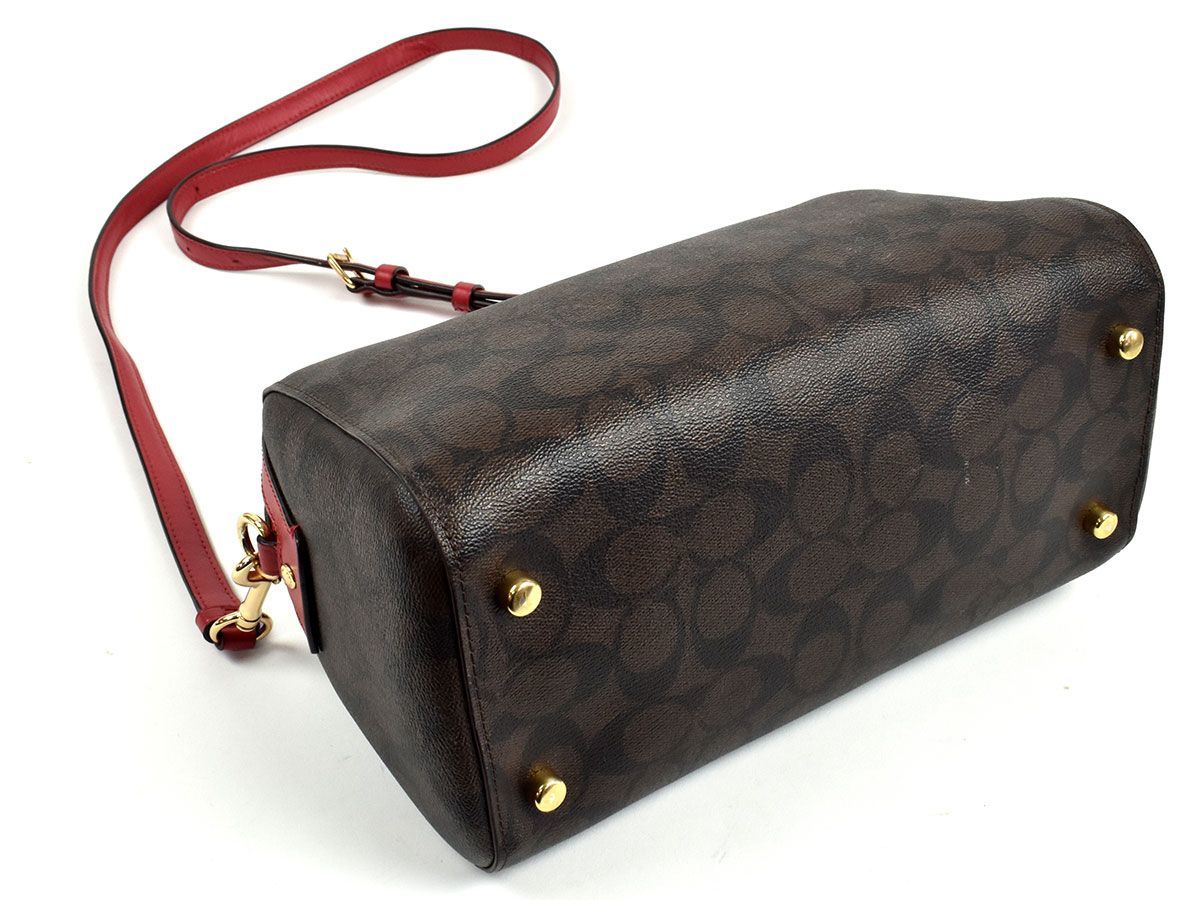 COACH - コーチ COACH ハンドバッグ シグネチャー 2way ベージュ