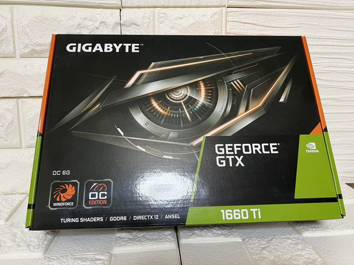 0 GTX GeForce OC 6G GIGABYTE Ti ti GDDR6 6GB グラフィックボード