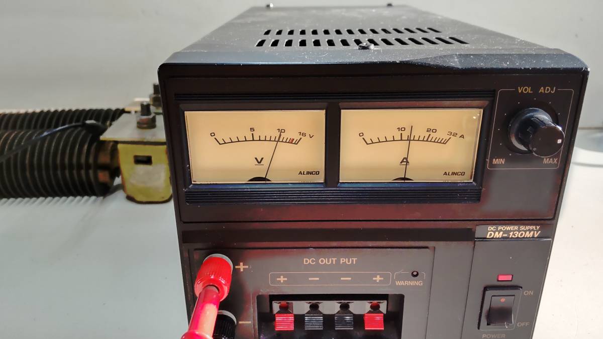 ALINCO DM-130MV AC-DC安定化電源 中古その2 【公式通販】