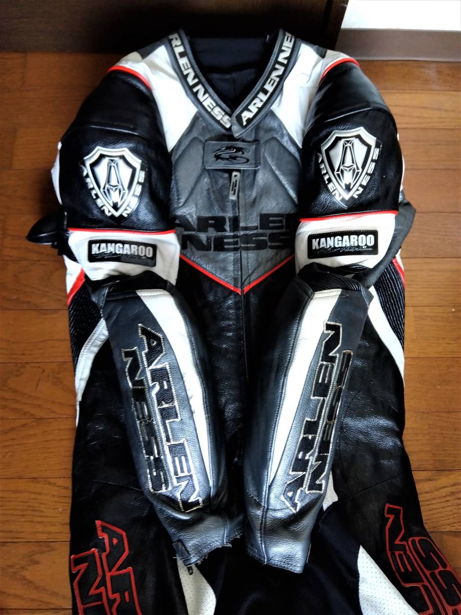 ☆ ARLEN NESS 革ツナギ サイズXL ☆ 革ツナギ ARLEN NESS 未使用品