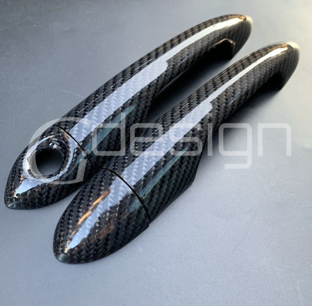 アルファロメオ　ジュリエッタ　ミト　ドアハンドル用カバー　リアルカーボン アルファロメオ ジュリエッタ ミト ドアハンドル用カバー リアル