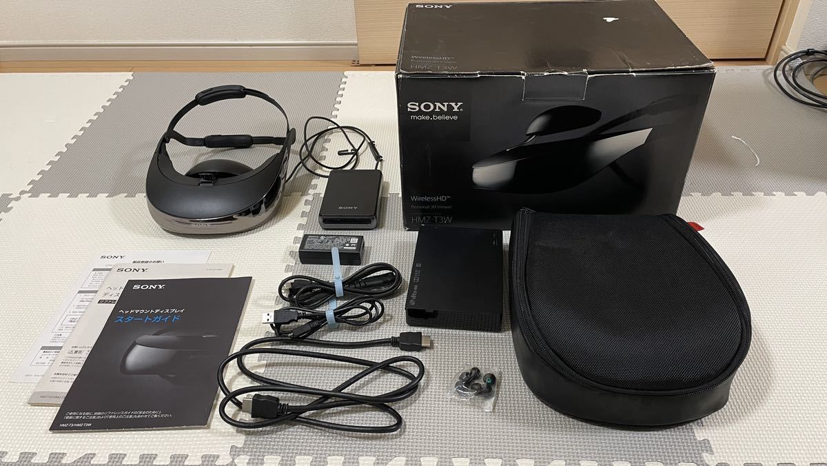 SONY HZ-T3W ヘッドマウントディスプレイ ソニー
