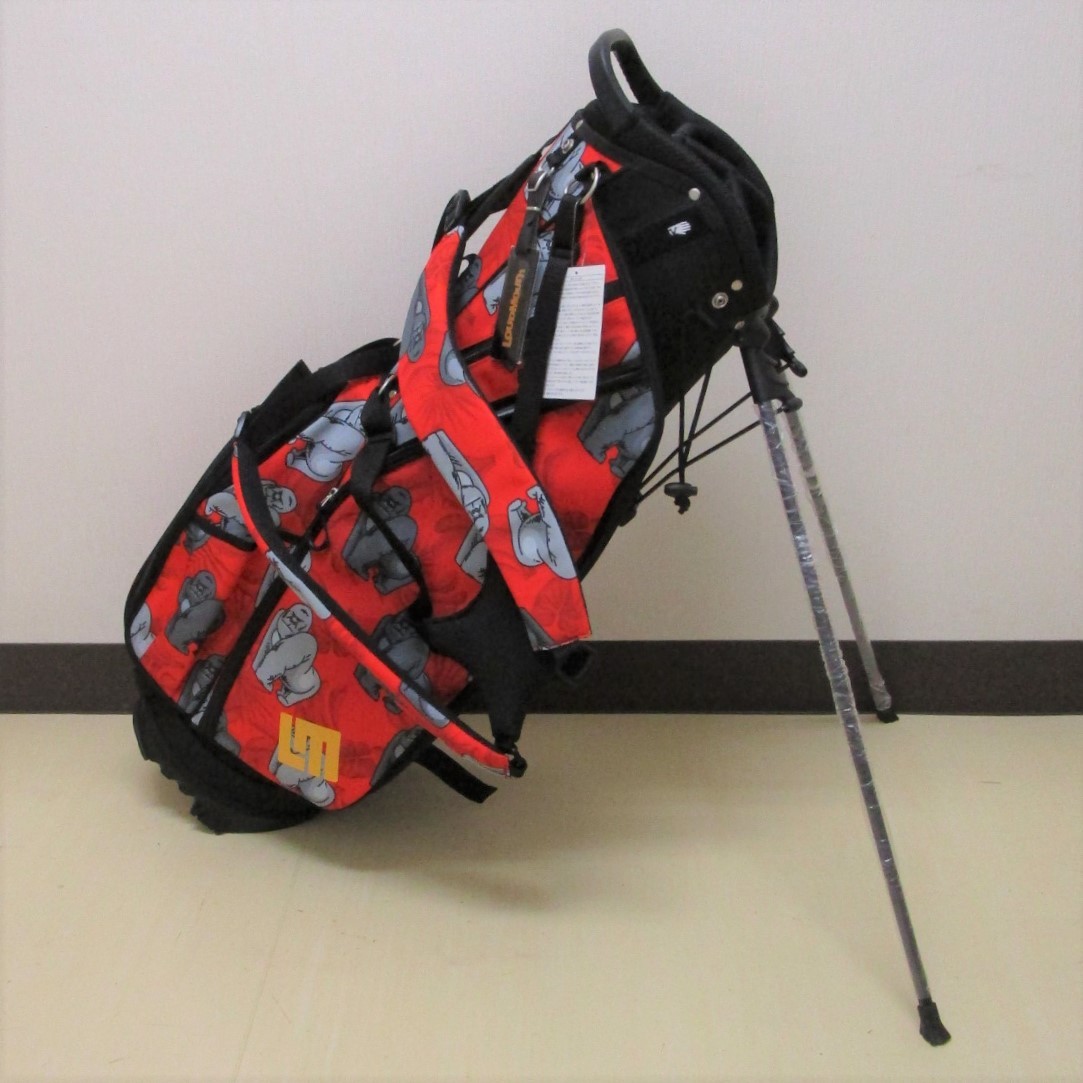 LOUDMOUTH ラウドマウス 星条旗柄 キャディバッグ LOUDMOUTH ラウドマウス 星条旗柄 キャディバッグ loudmouth キャディ