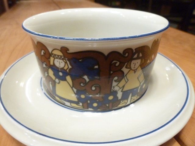 ARABIA アラビア Kalevala カレワラ カップ＆ソーサー 1客 E 