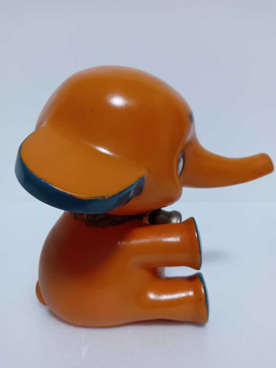 約14cm 佐藤製薬 サトちゃん ソフビ 中間サイズ 店頭用/昭和レトロ