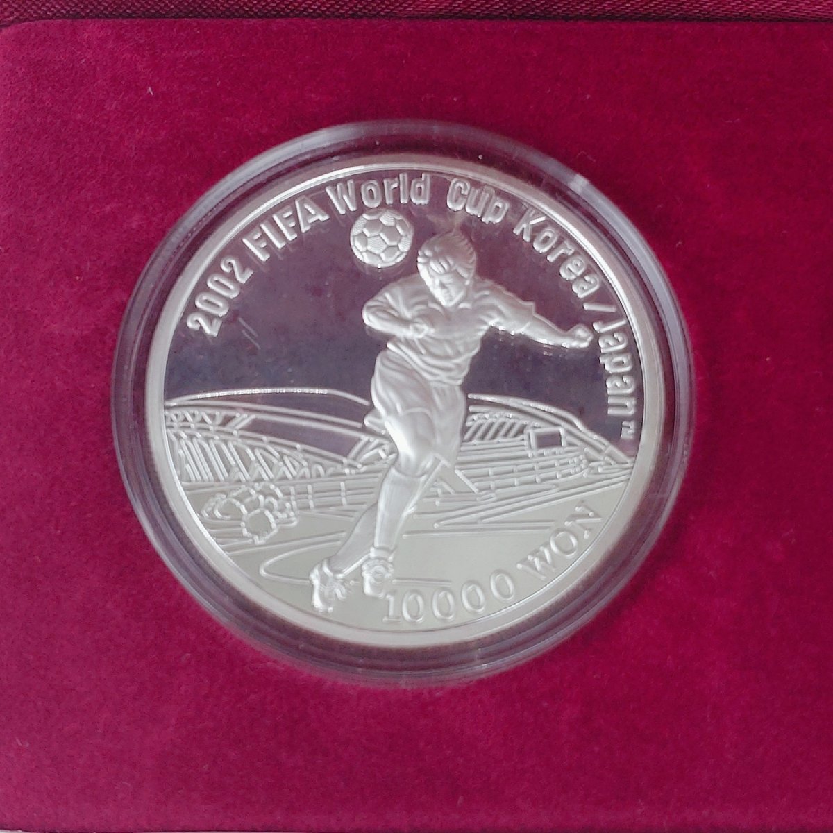 2002年 ワールドカップ 記念コイン 1万WON銀貨4種セット FIFA WORLD 