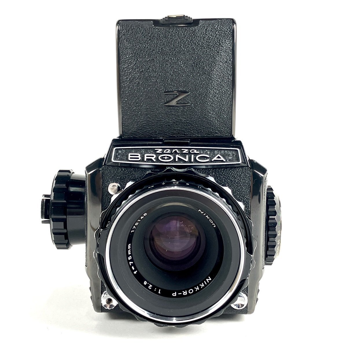 ゼンザブロニカ Zenza Bronica S2 ブラック + NIKKOR-P 75mm F2.8