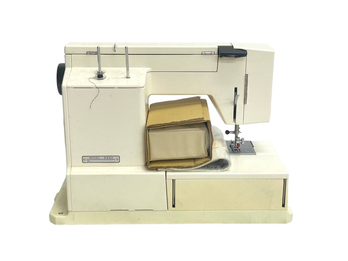 M1☆JANOME/ジャノメ☆ミシン【MODEL 5002】ケース・フットペダル付き