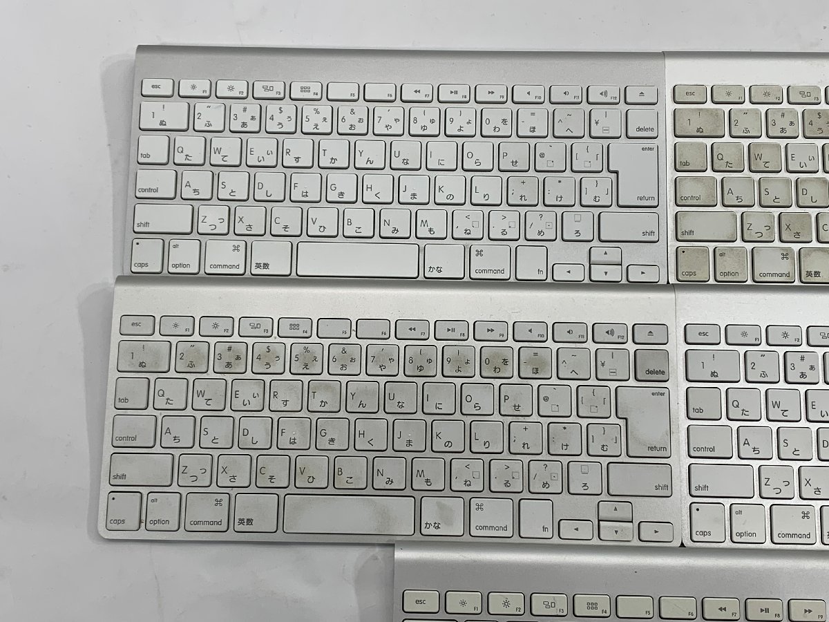 【未検査品】 Apple Magic Keyboard (JIS) MC184J/B 5個セット [Etc]