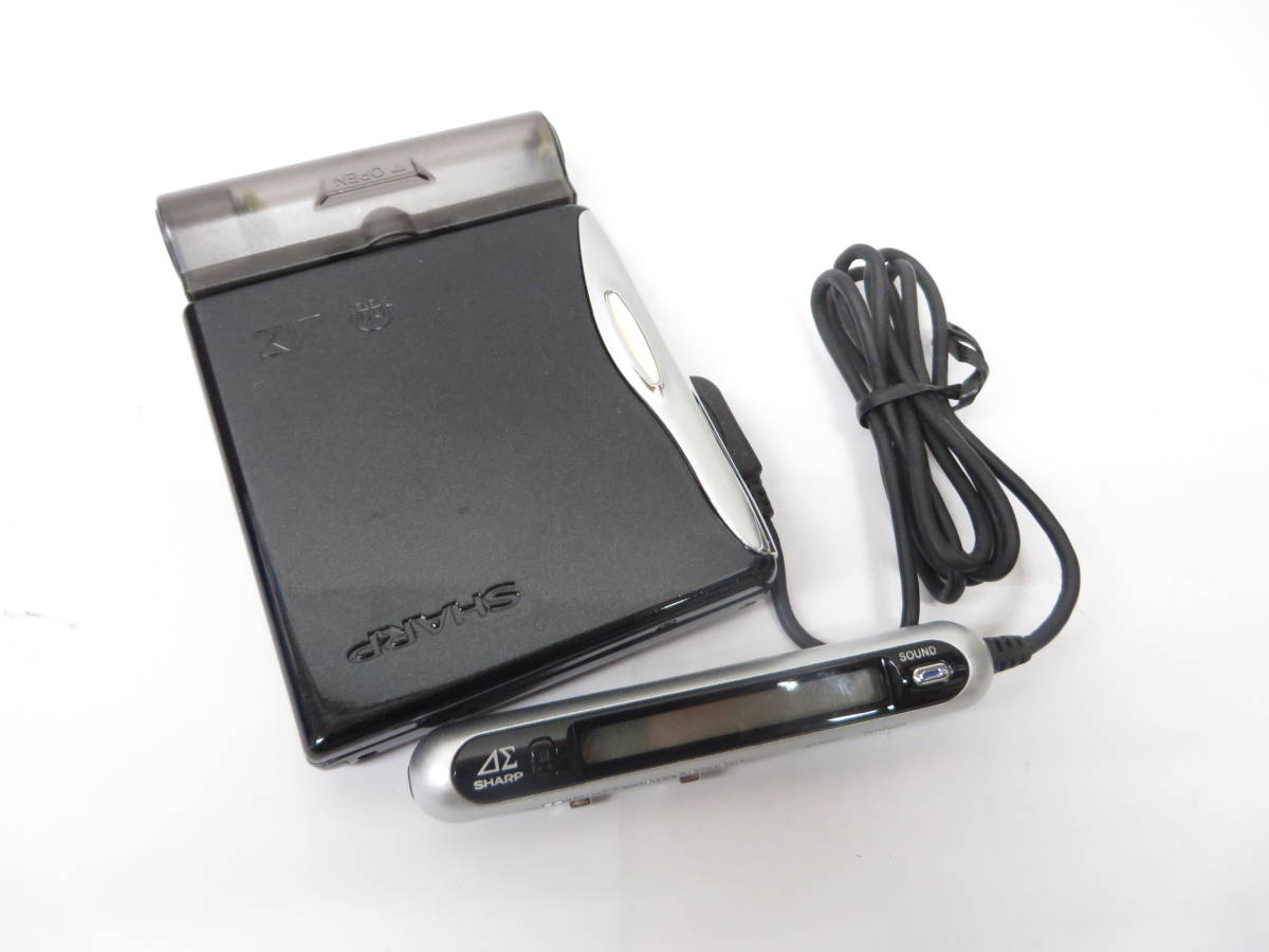 【稀希少・ジャンク】SHARP MDLP MD-DS700-B ポータブル 稀希少・ジャンクSHARP MDLP MD-DS700-B ポータブル SHARP DS700
