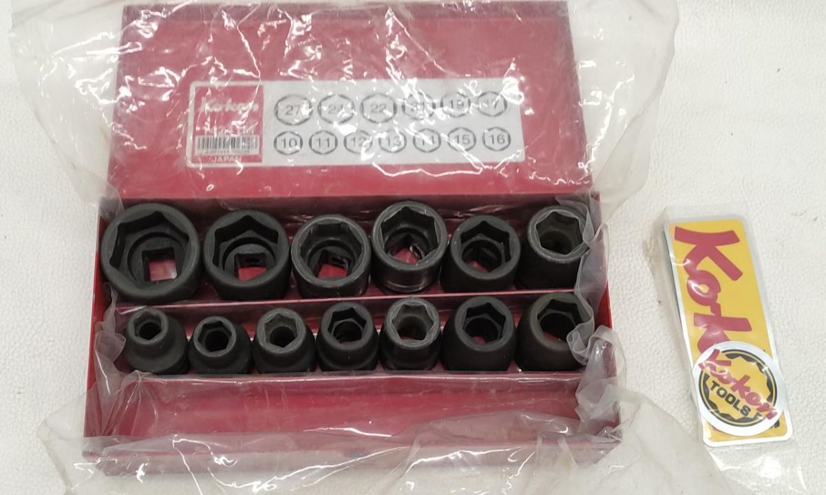 Ko-ken 14241M-6P 1/2inch(12.7mm) インパクトソケットセット コーケン ◆3117/登呂バザール店