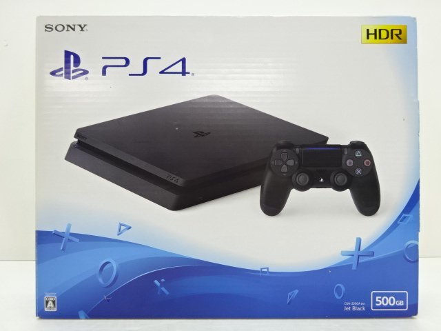 25SA○#5 PS4 PlayStation4 本体 ジェット・ブラック 500GB CUH-2200A