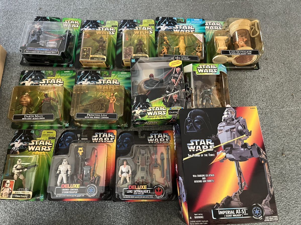 スターウォーズ STAR WARS ケナー ハズブロ フィギュア まとめ売り　全て未開封　未使用　コレクション