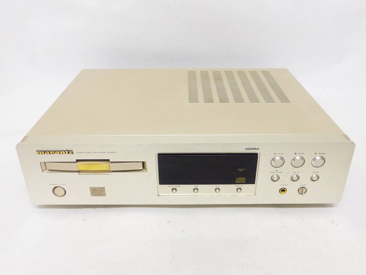 ☆マランツ CDプレーヤー SA8400 06年製 ジャンク 売り切り ☆マランツ CDプレーヤー SA8400 06年製 ジャンク 売り切り