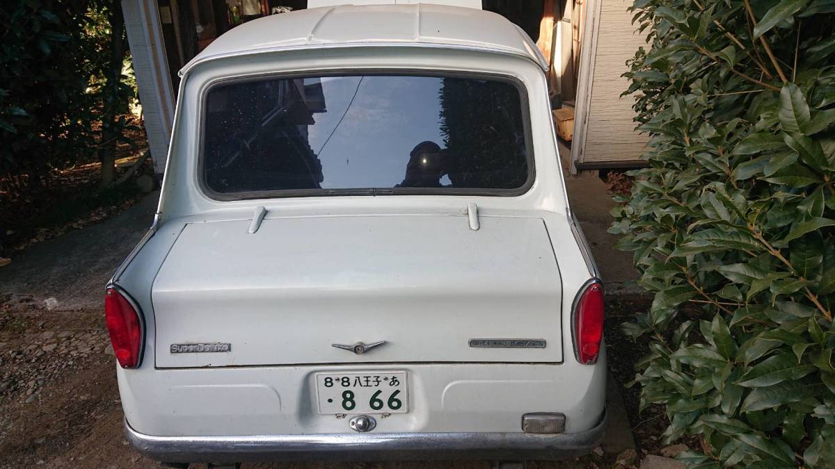 三菱 ミニカ 360 希少 低走行 34050km 実働車 昭和43年 LA21 2スト 