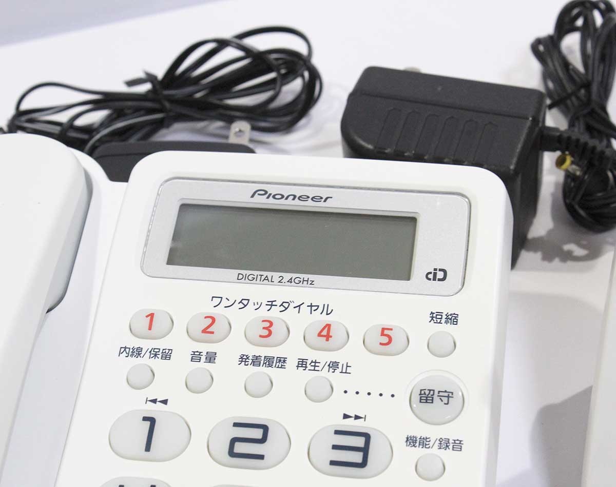 Pioneer パイオニア TF-LU147/TF-VD2200 デジタル コードレス 電話機 