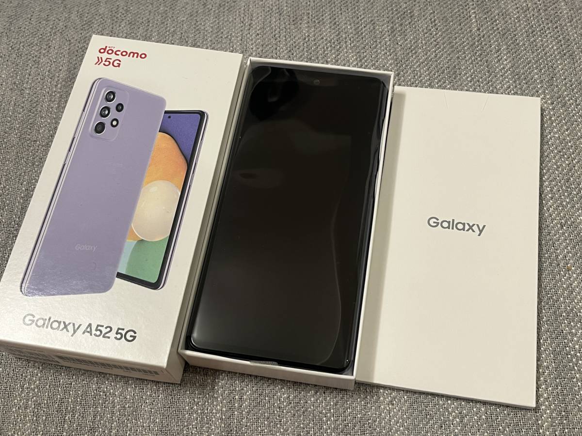 A52 Galaxy 5G 本体 公式通販 Samsung SIMフリー sim SC-53B - フリー