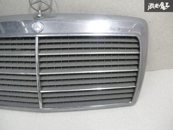 希少!! ベンツ 純正 W124 Eクラス フロント グリル ラジエーターグリル 外装 メッキ 124 888 02 23 即納 棚T W124 Eクラス ベンツ 取り外し 500E W124後期E320カブリオレ特注フル