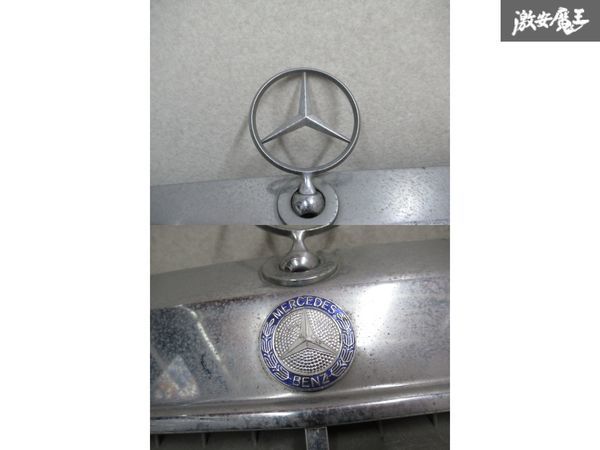 希少!! ベンツ 純正 W124 Eクラス フロント グリル ラジエーターグリル 外装 メッキ 124 888 02 23 即納 棚T W124 Eクラス ベンツ 取り外し 500E W124後期E320カブリオレ特注フル