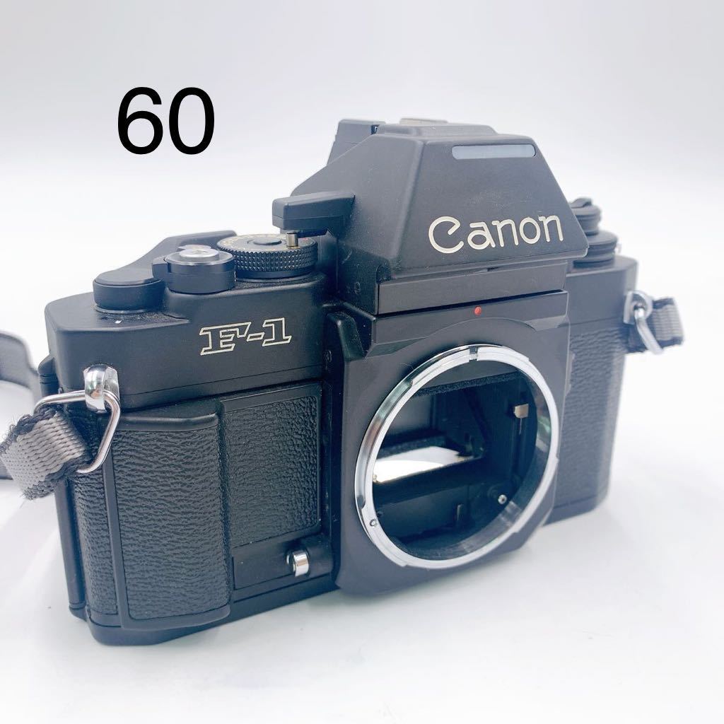 12AB185【動作品】【美品】1円〜 Canon F-1 本体/ボディ/BODY 黒/ブラック