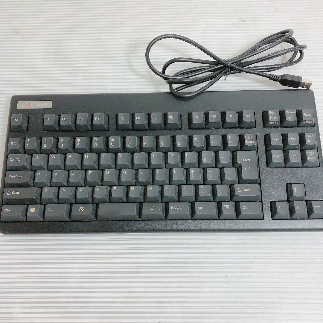 ②◇東プレ/Topre キーボード Realforce 91UBK MODEL:NG01B0 日本語