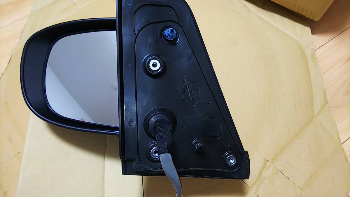 タント カスタム LA600S LA610S 左 ドアミラー X07 ブラック 純正品番