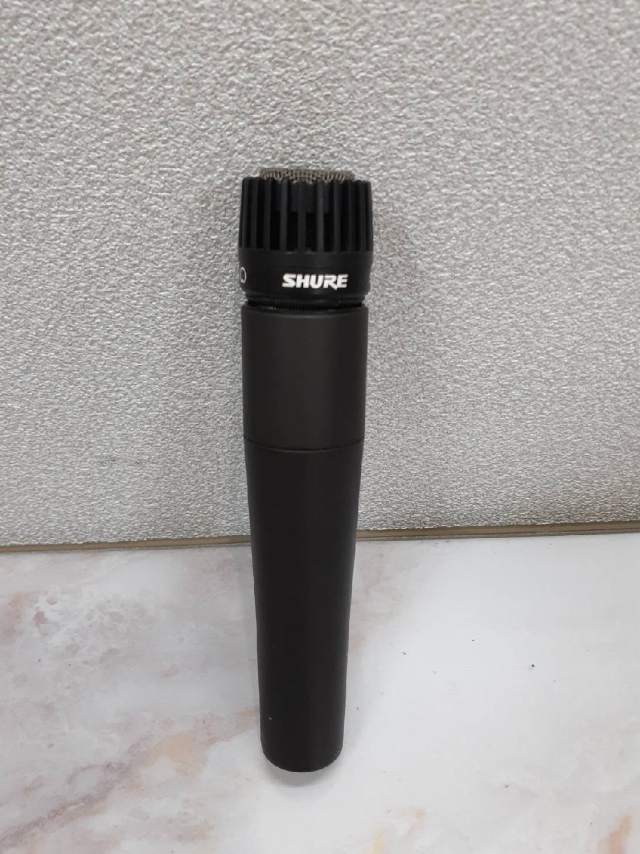 △4132①　中古品　PA機器　ダイナミックマイク　SHURE SM57　シュア―