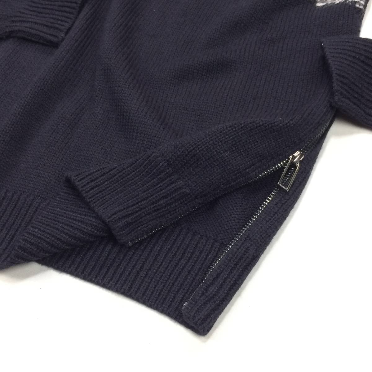 EMPORIO ARMANI/エンポリオ アルマーニ ウール×モヘア 左右スリット 