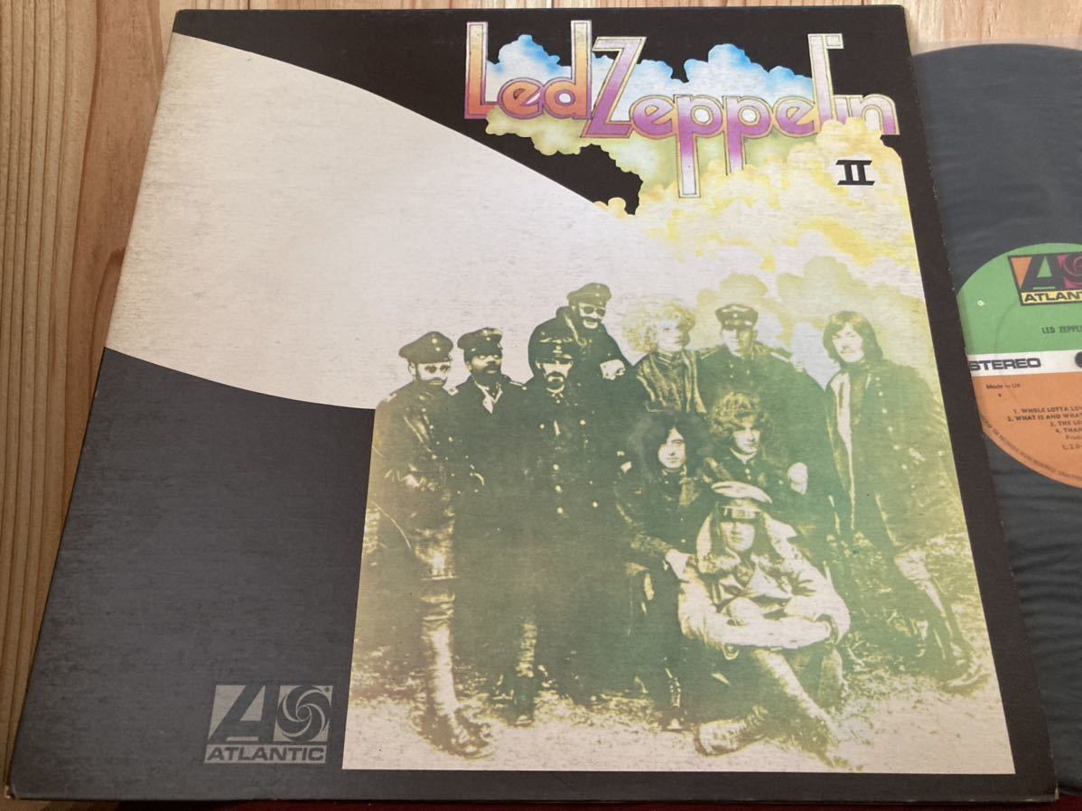 ○ UK 盤 ○ LED ZEPPELIN Ⅱ レッド ツェッペリン Zeppelin Led Ⅱ