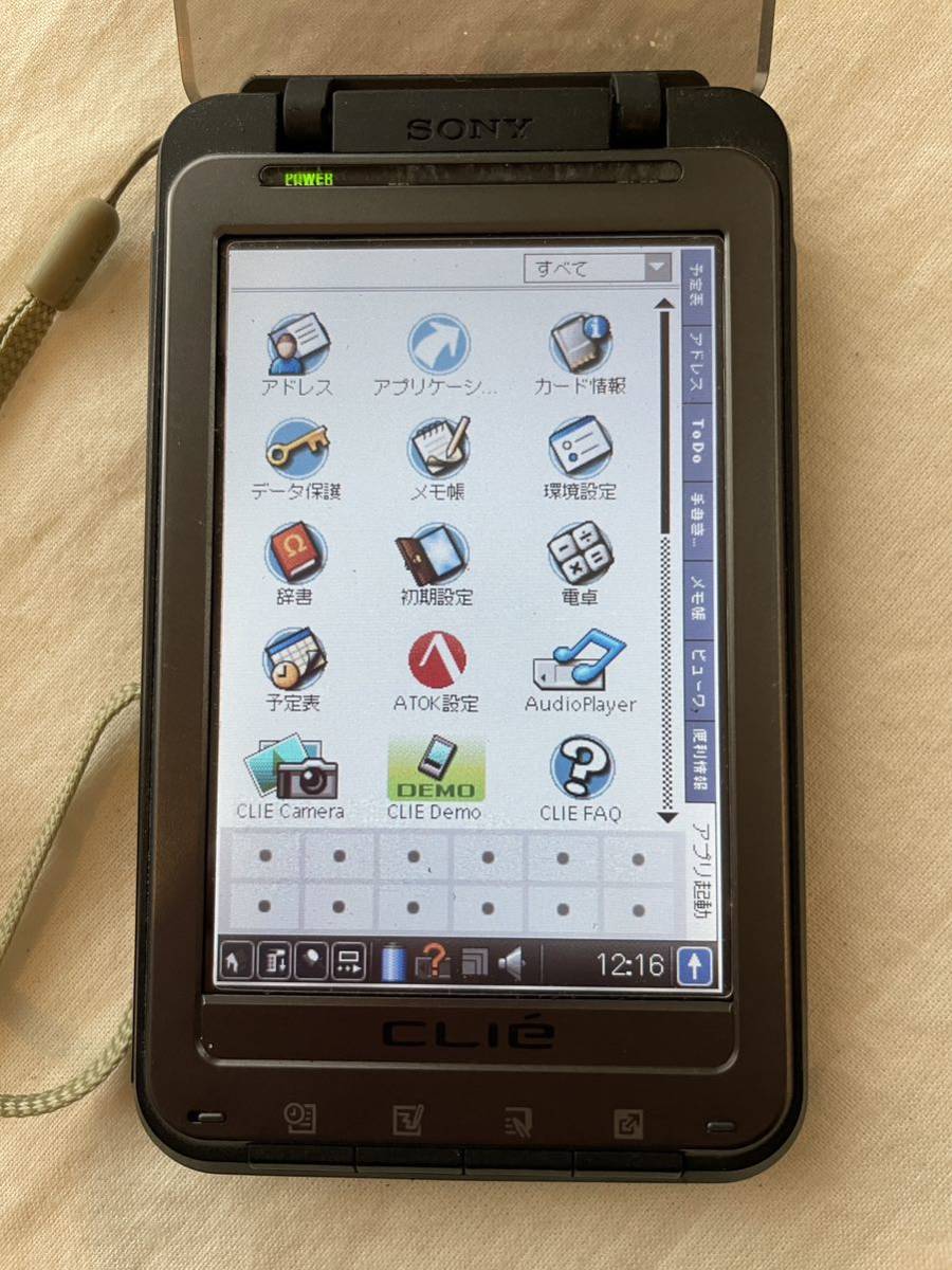 SONY CLIE PEG-TH55 ブラック SONY PDA ブラック Clie Sony (セレブレッド)