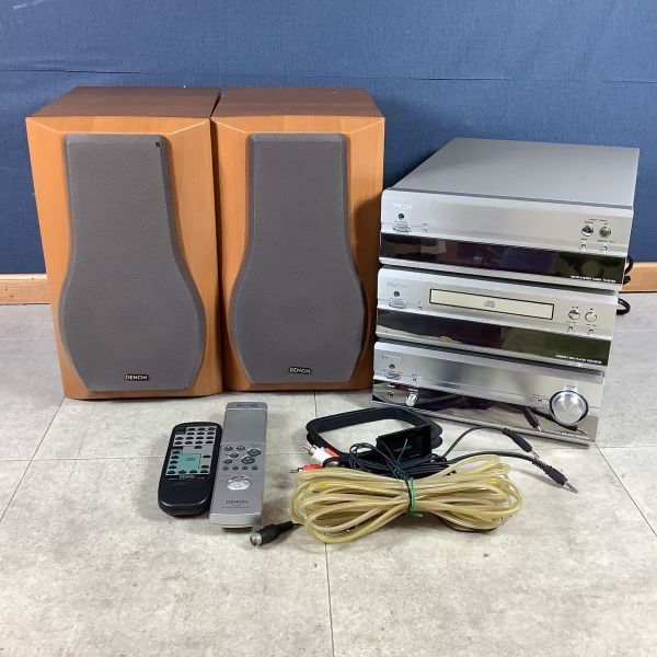 A3051【佐川】DENON／デノン スピーカーシステム リモコン付き JUNK 2004年製