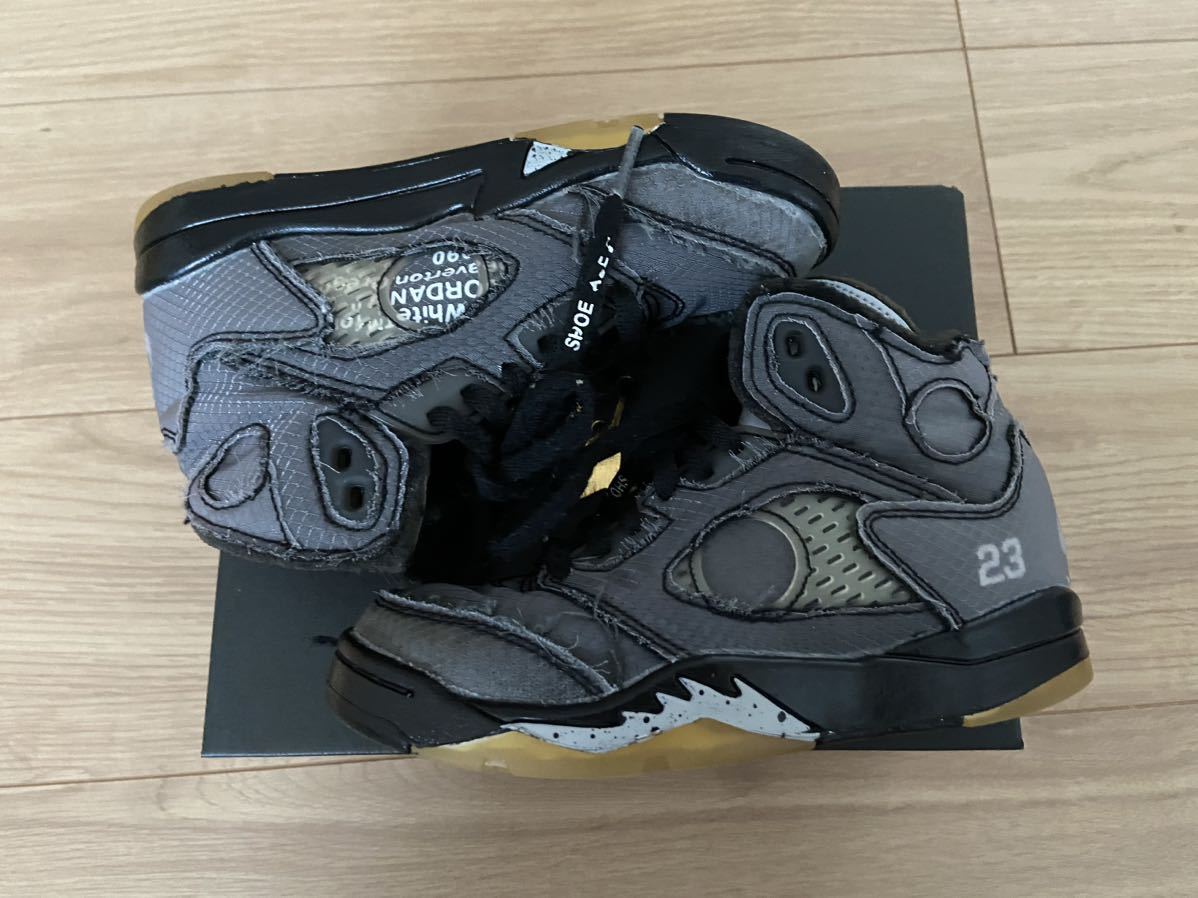 AIR JORDAN NIKE ジョーダン5 オフホワイト　off white RETRO SP