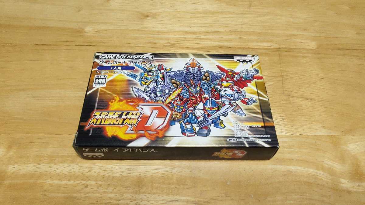  GBA スーパーロボット大戦D Super Robot Wars D 箱 取説 ハガキ付き/BANPRESTO/GAMEBOY ADVANCE/SLG/レトロゲーム/スパロボD(シミュレーション)｜売買されたオークション情報、yahooの商品情報をアーカイブ公 タイトル