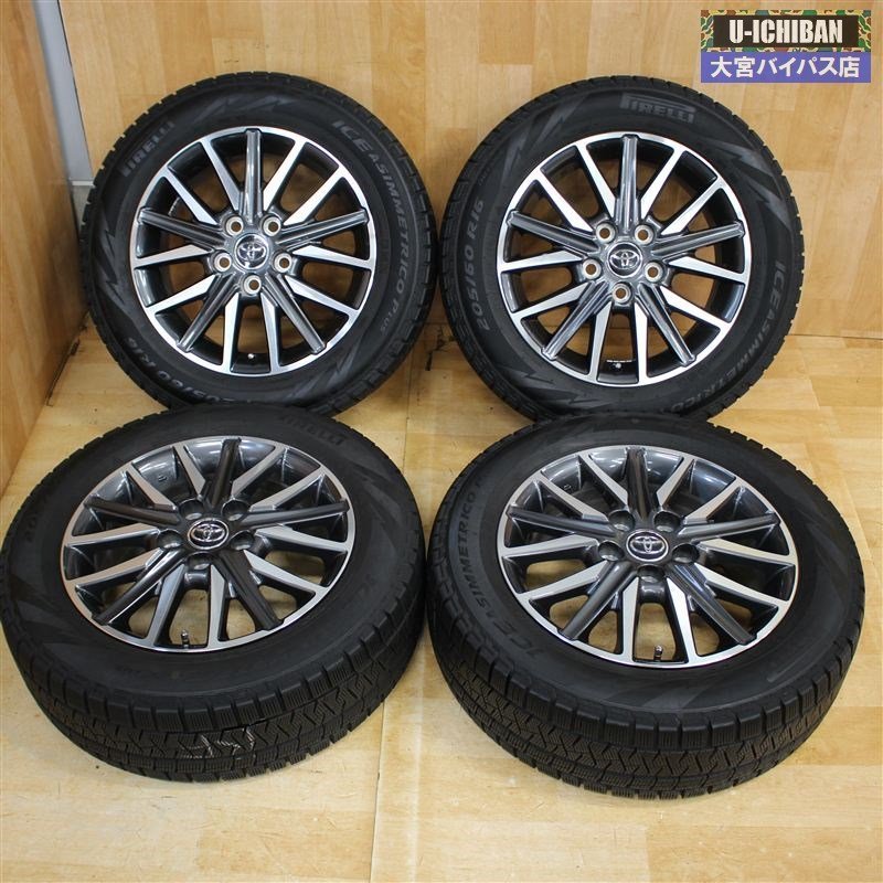 205/60R16 2019年製 ピレリ アイスアシンメトリコ ＆ 80系 ヴォクシー