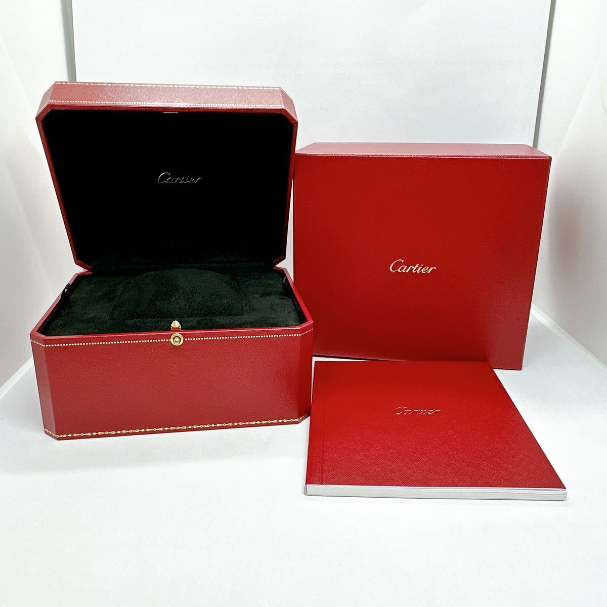 B3G076◇ カルティエ Cartier 腕時計用 ケース マニュアル付き 箱のみ