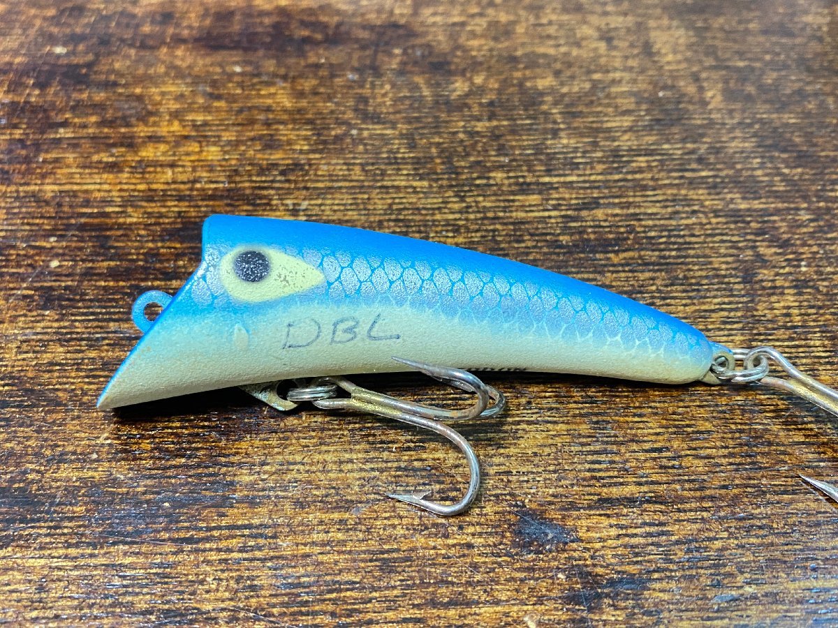 80s Heddon HEDD PLUG 5/8oz / オールドへドン ヘッドプラグ 夜光 グロー マット