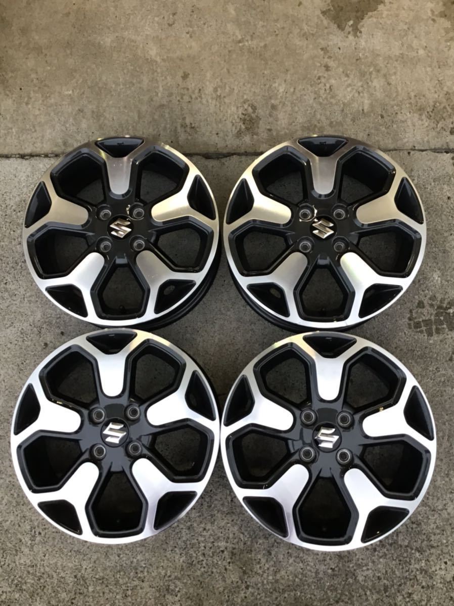 SUZUKI ハスラー純正アルミホイール 15×4.5J+45 100- 4H 中古品4